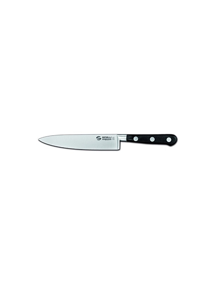 Chef cuchillo de cocina, 15 cm, acero inoxidable, Sanelli Ambrogio