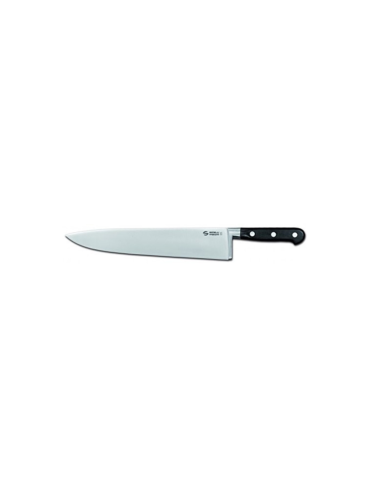 Sanelli Ambrogio Chef Trinciante Cuoco, 30 cm, Acciaio Inox, Grigio