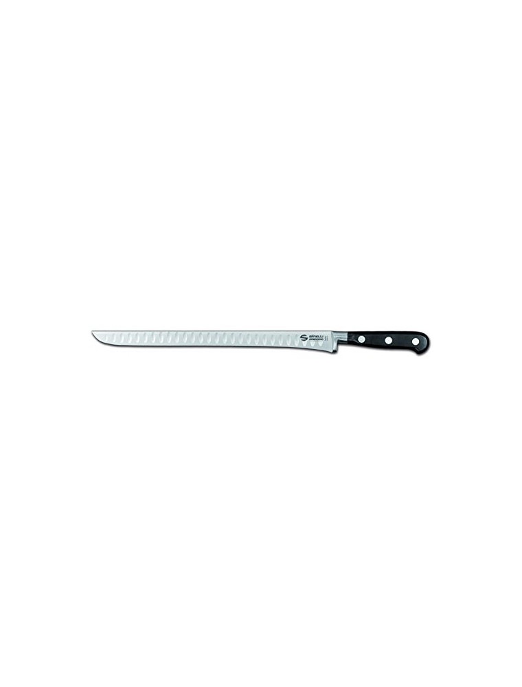 Chef - Coltello salmone, lama alveolata cm 30