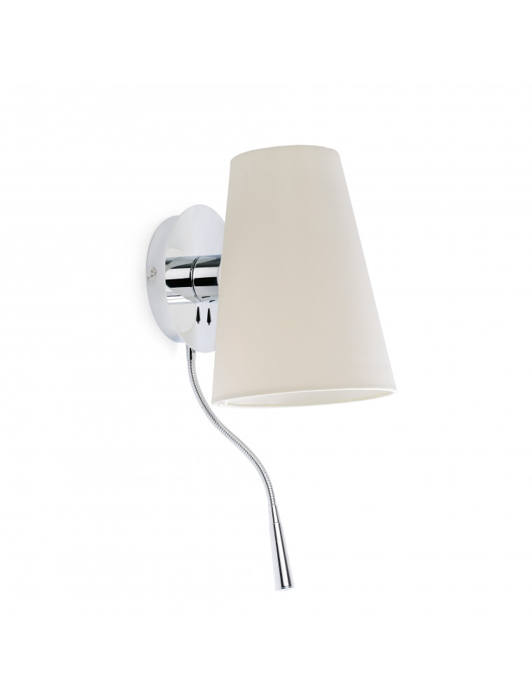 Lupe, Lampada a Parete o Applique con Lettore LED, Faro Barcelona Lupe, Lampada a Parete o Applique con Lettore LED, Faro Barcelona