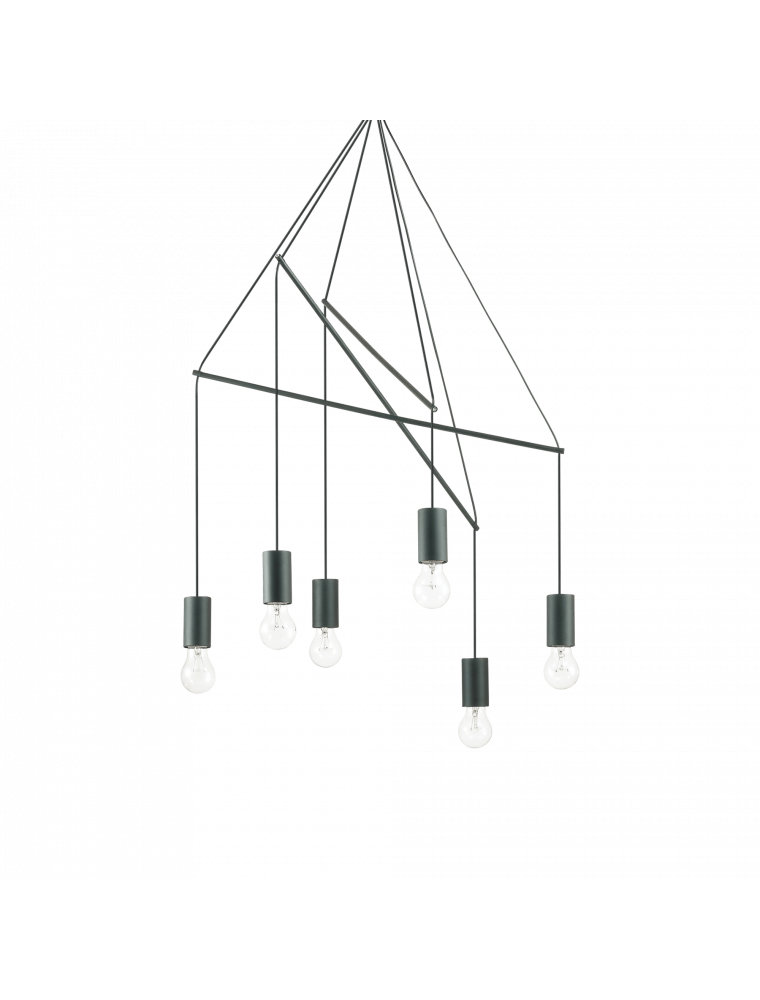 Pop SP6, Sospensione, Ideal Lux Pop SP6, Sospensione, Ideal Lux