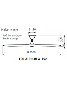 Eco Airscrew 152, Ventilatore, CasaFan