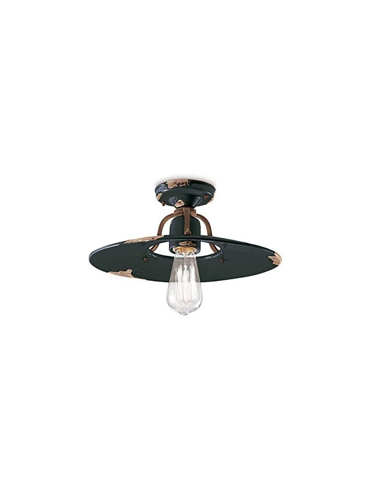COUNTRY C1445, Plafoniera d40, Ferroluce COUNTRY C1445, Plafoniera d40, Ferroluce