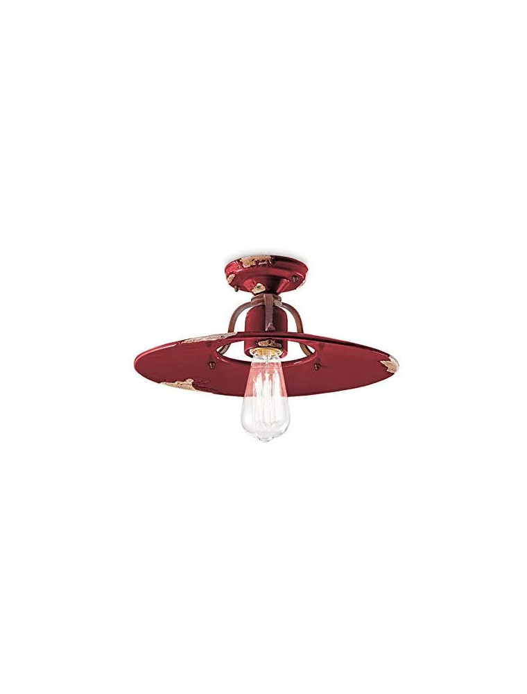 COUNTRY C1445, Plafoniera d40, Ferroluce COUNTRY C1445, Plafoniera d40, Ferroluce