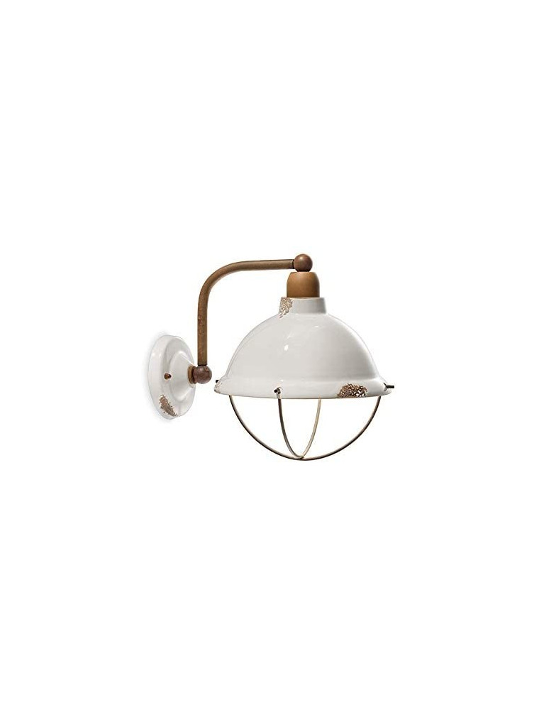 Industrial C1681-vib, Applique con gabbia, Ferroluce Industrial C1681-vib, Applique con gabbia, Ferroluce