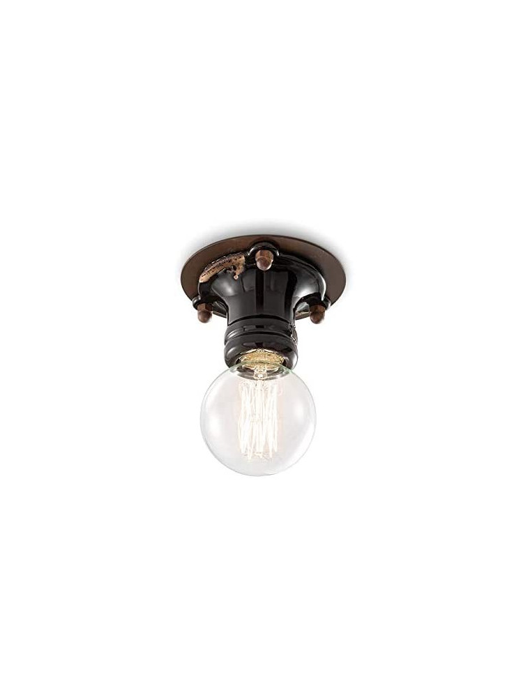 PIPES C1705 -vin, Plafoniera, Ferroluce PIPES C1705 -vin, Plafoniera, Ferroluce