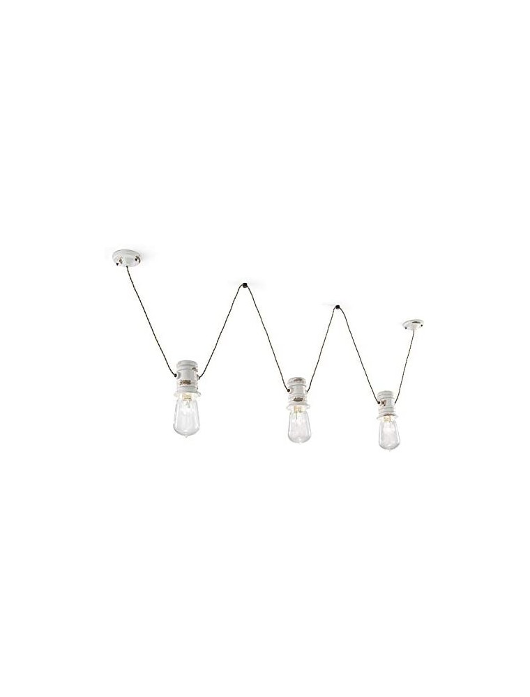 Urban C1742-vib, Sospensione 3 luci, Ferroluce Urban C1742-vib, Sospensione 3 luci, Ferroluce