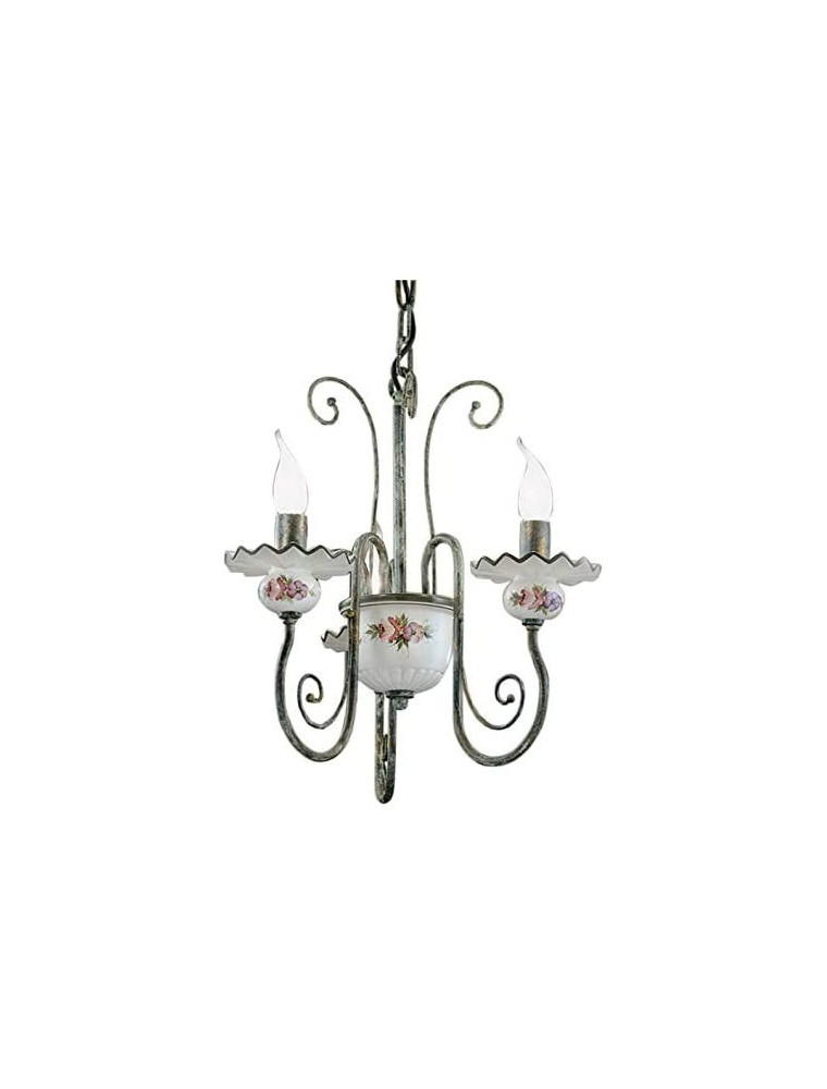Sanremo C410-3-11.DEC.OTT, Lampadario, Ferroluce Sanremo C410-3-11.DEC.OTT, Lampadario, Ferroluce