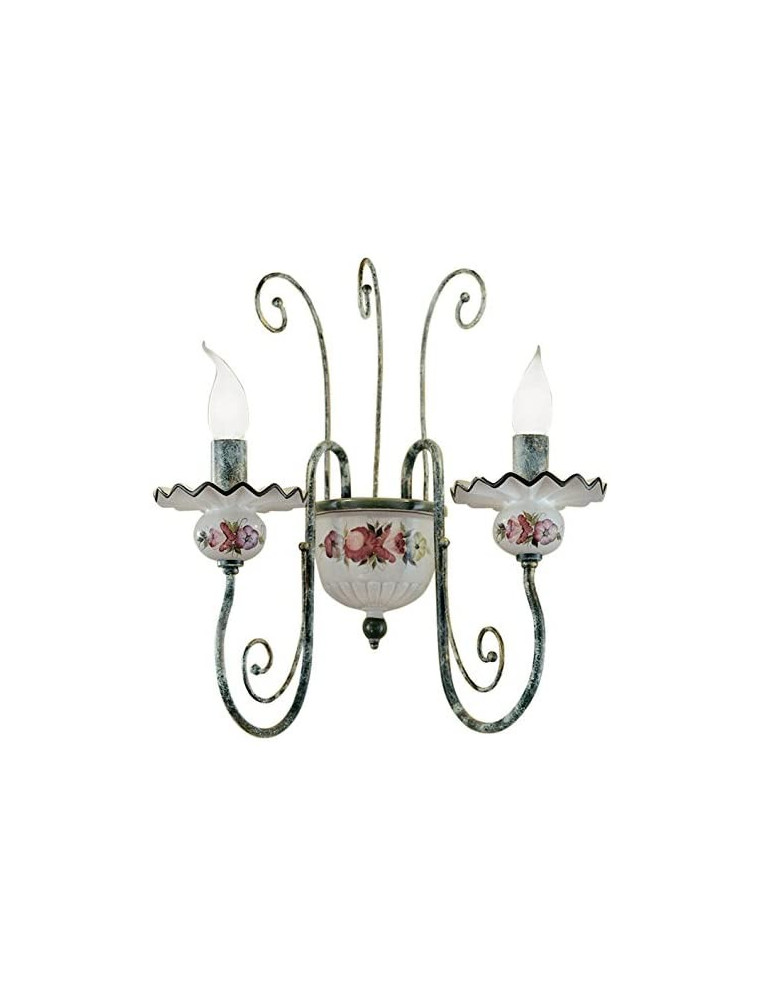 Sanremo C411-11.DEC.OTT, Applique, Ferroluce Sanremo C411-11.DEC.OTT, Applique, Ferroluce
