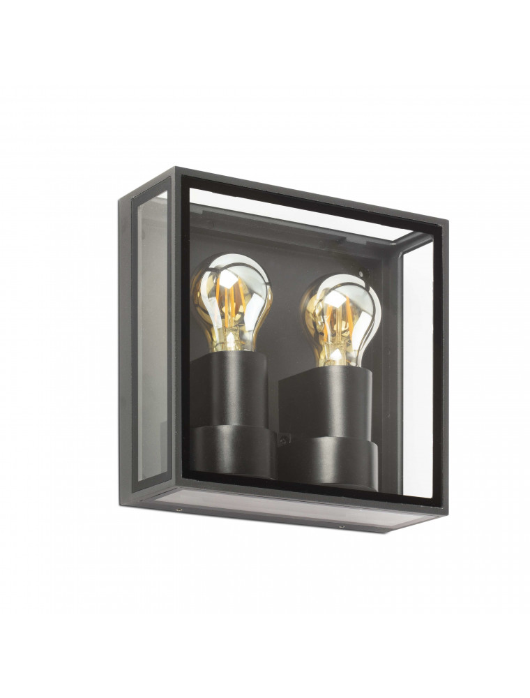 POMO LED, Lampada da parete grigio scuro, Faro Barcellona POMO LED, Lampada da parete grigio scuro, Faro Barcellona