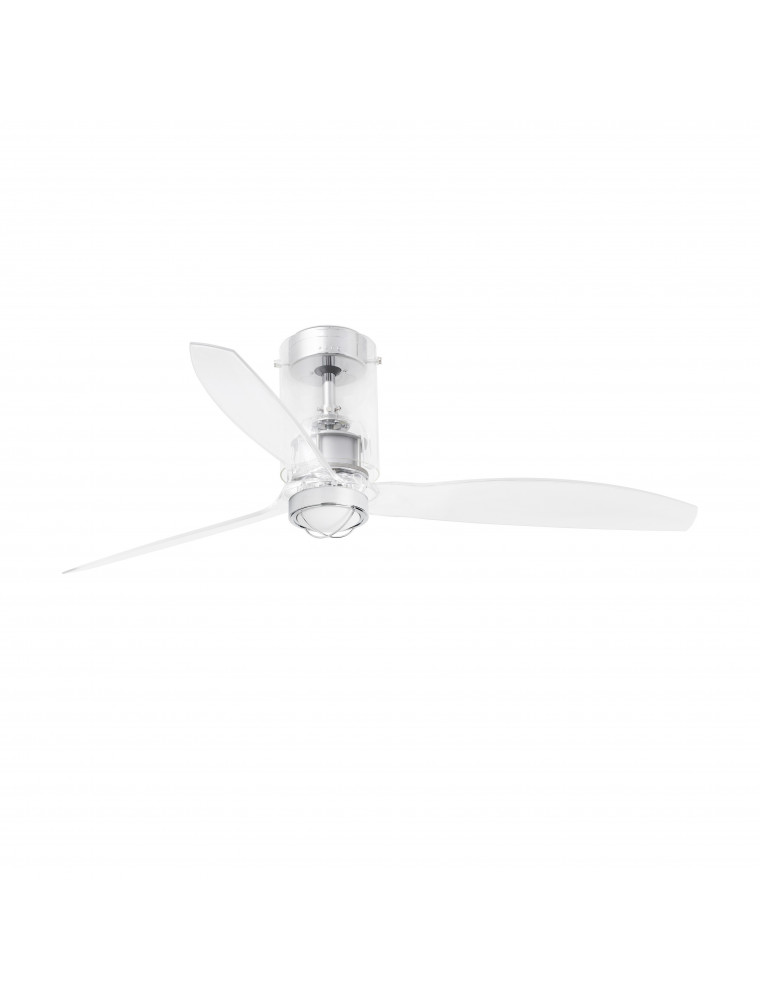 MINI TUBE FAN LED, Ventilatore con luce, Faro Barcelona