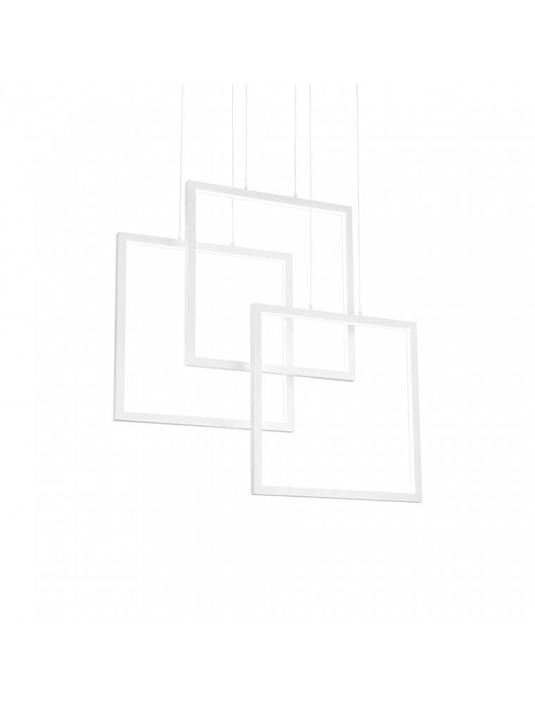 FRAME SP QUADRATO, Sospensione, Ideal Lux FRAME SP QUADRATO, Sospensione, Ideal Lux