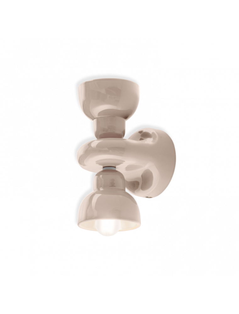 Berimbau c2601, Applique 2 luci, Ferroluce Berimbau c2601, Applique 2 luci, Ferroluce
