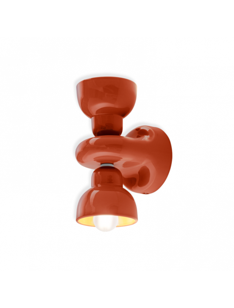 Berimbau c2601, Applique 2 luci, Ferroluce Berimbau c2601, Applique 2 luci, Ferroluce