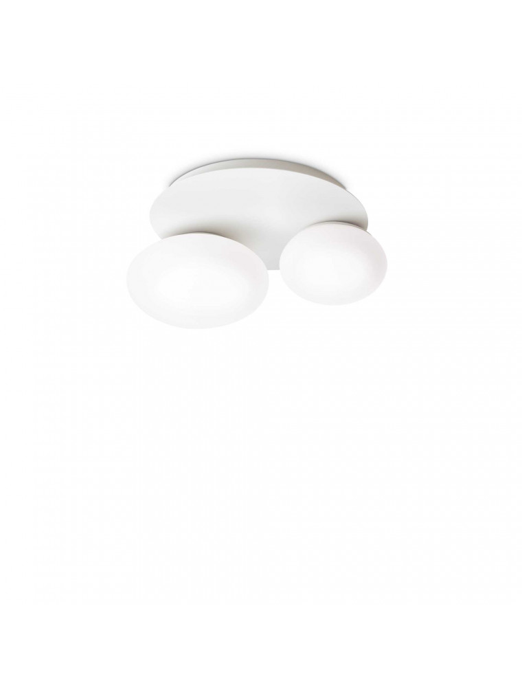 Ninfea pl2, Plafoniera 2 luci, Ideal Lux Ninfea pl2, Plafoniera 2 luci, Ideal Lux