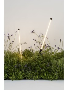 Bambou 1268, Lampada picchetto nero, Faro Barcelona