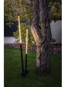 Bambou 1268, Lampada picchetto nero, Faro Barcelona