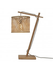JAVA 1815, Lampe de table en bambou pour l'intérieur, Good&Mojo