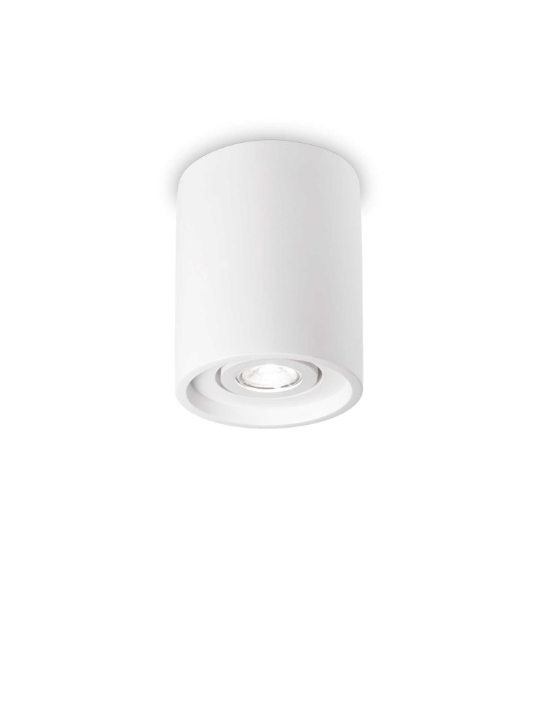 OAK PL1 ROUND, Plafoniera, Ideal Lux