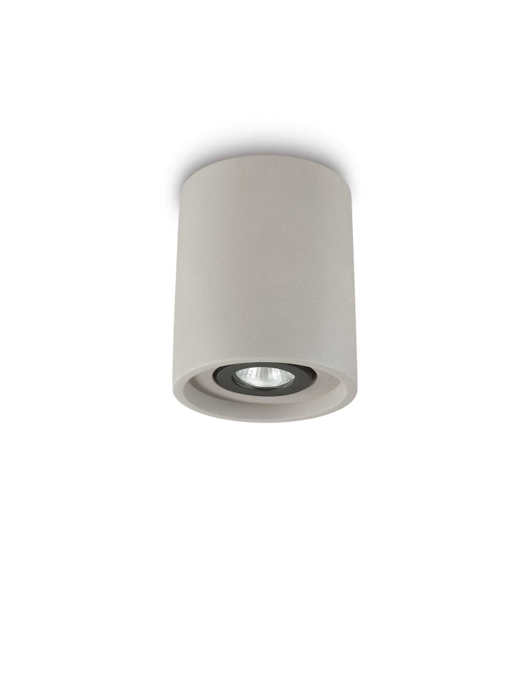 OAK PL1 ROUND, ceiling light, Ideal Lux