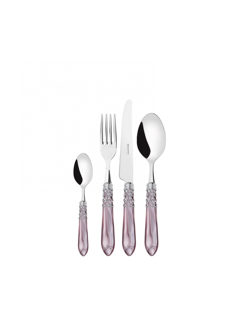 MELODIA Chrome Ring, Cutlery Set 24 Pcs, Gallery Box, Casa Bugatti