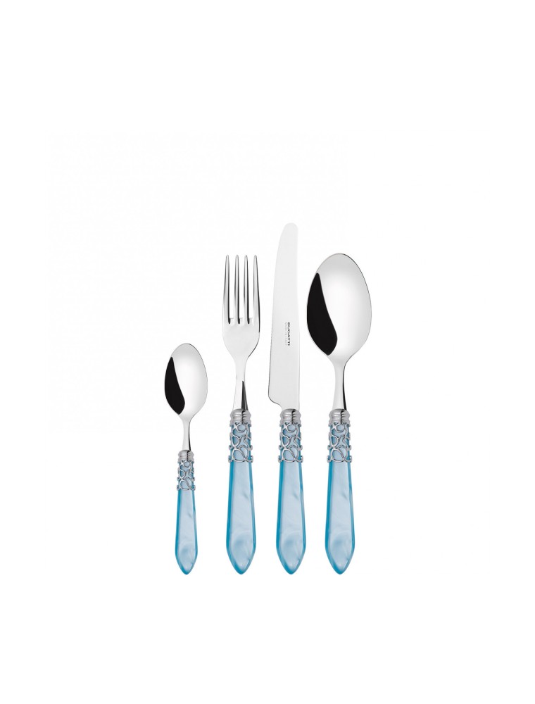 MELODIA Chrome Ring, Cutlery Set 24 Pcs, Gallery Box, Casa Bugatti