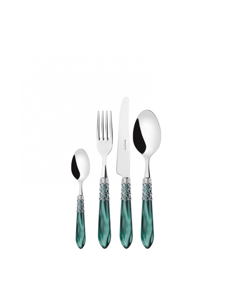 MELODIA Chrome Ring, Cutlery Set 24 Pcs, Gallery Box, Casa Bugatti