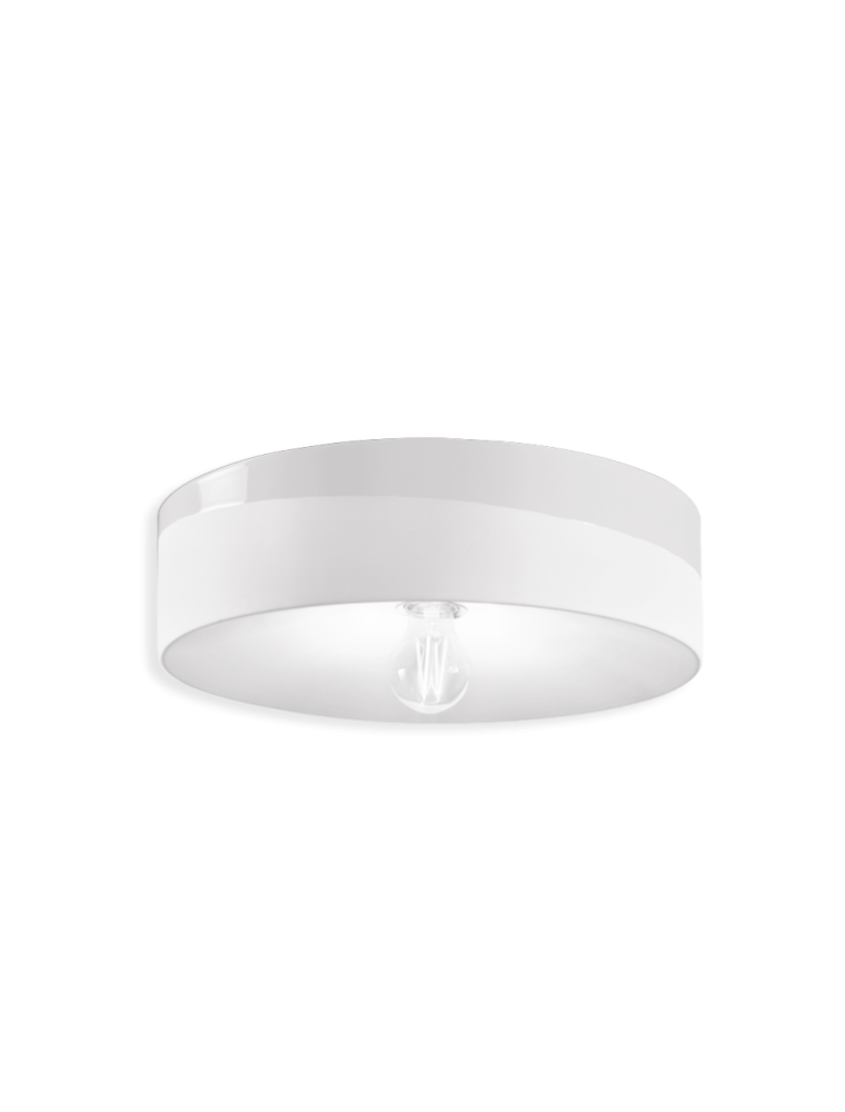 PI C1792, Lampada a Soffitto Plafoniera in Ceramica, Ferroluce