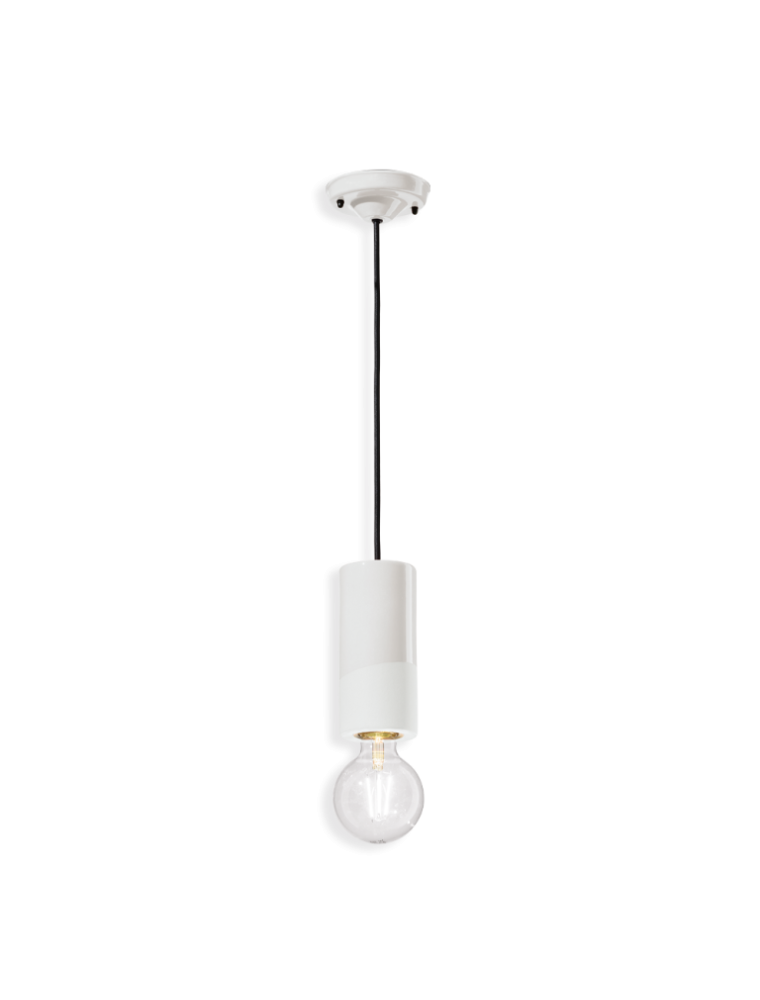 DECO' PI C2501, Lampe de suspension en céramique, Ferroluce