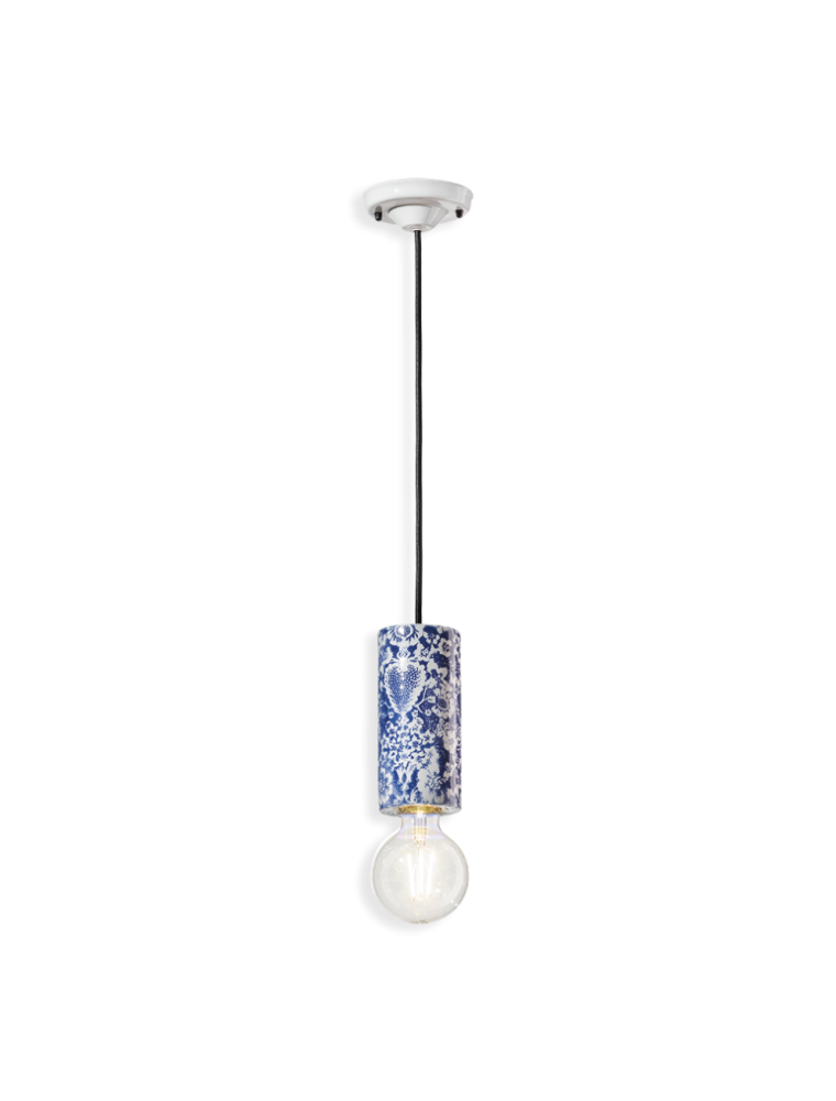 DECO' PI C2501, Lampe de suspension en céramique, Ferroluce