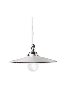 CLASSIC ASTI C102-02, Lámpara de techo Suspensión de cerámica, Ferroluce