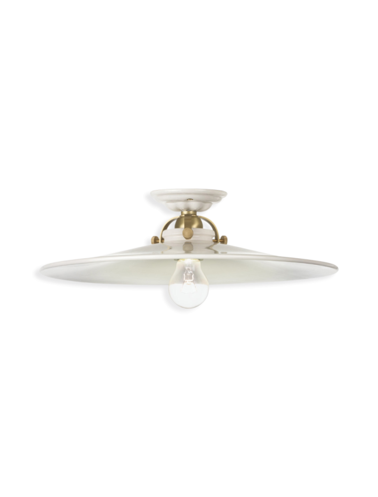 CLASSIC ASTI C105-02, Lampe de plafond en céramique, Ferroluce