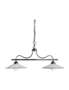 CLASSIC ASTI C158-38, Lampe suspension avec Bilance en céramique, Ferroluce