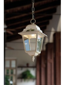 CLASSIC GORIZIA A107, Ceiling Lamp Suspension in Ceramic, Ferroluce
