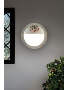 CLASSIC BRINDISI A501-43, Wall Lamp Applique in Ceramic, Ferroluce