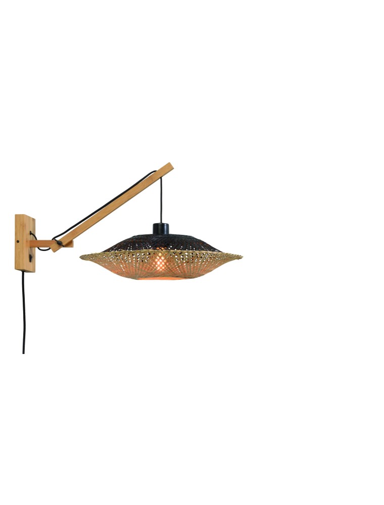 KALIMANTAN, Bamboe wandlamp voor interieur, Good&Mojo