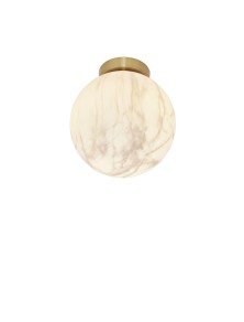 CARRARA 22, Marble Effect Glass Ceiling Light for Interiors, It's About RoMi