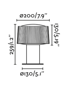 MUFFIN 259, Paletto per Esterni, Faro Barcelona