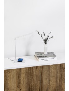 ANOUK, Lâmpada de Mesa com Carregador USB e Indução para Interior, Faro Barcelona