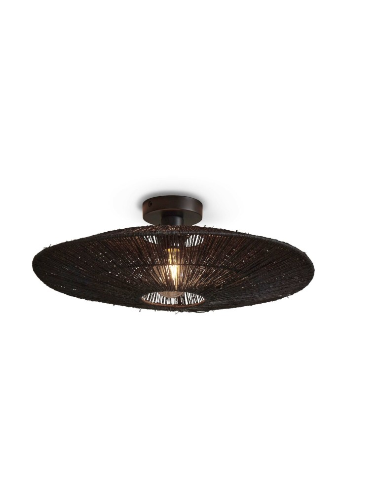 IGUAZU 5514, Jute plafondlamp voor interieur, Good&Mojo