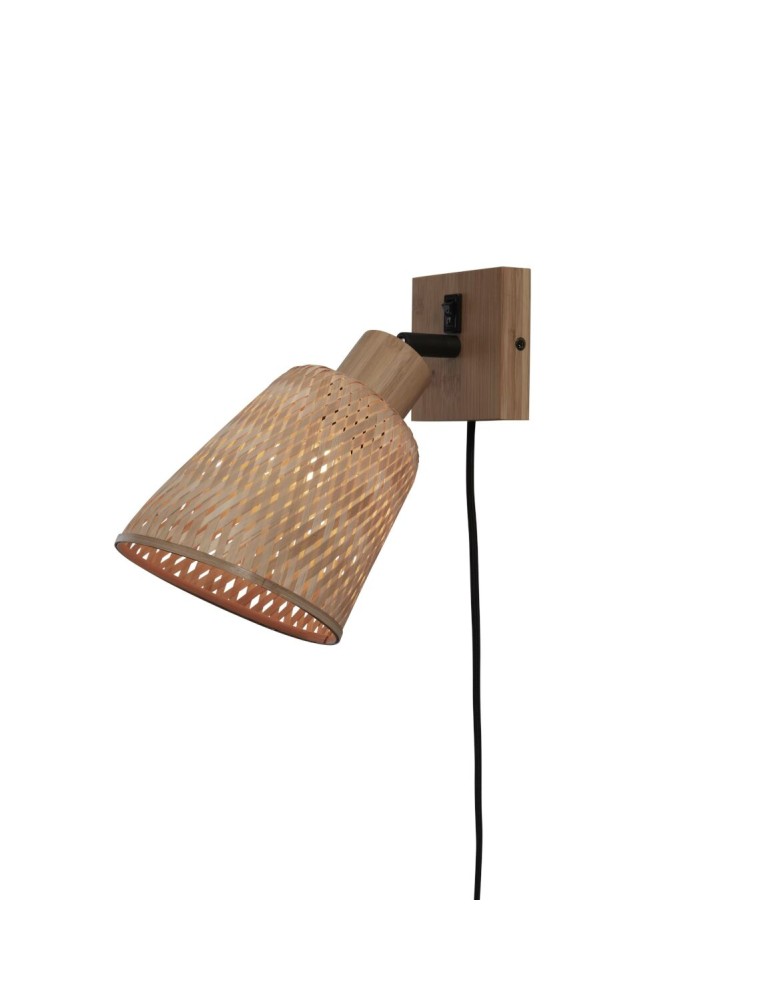 JAVA 15, Bamboe wandlamp voor interieur, Good&Mojo