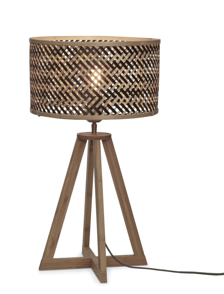 JAVA 3218, Lampe de table en bambou pour l'intérieur, Good&Mojo