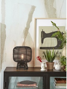 TANAMI 30, lámpara de mesa Bamboo para Interior, Good&Mojo