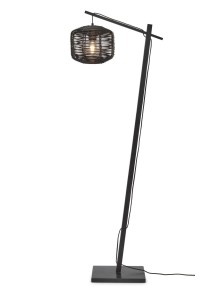 TANAMI 2520, Floor lamp in Bamboo and Rattan, Good&Mojo