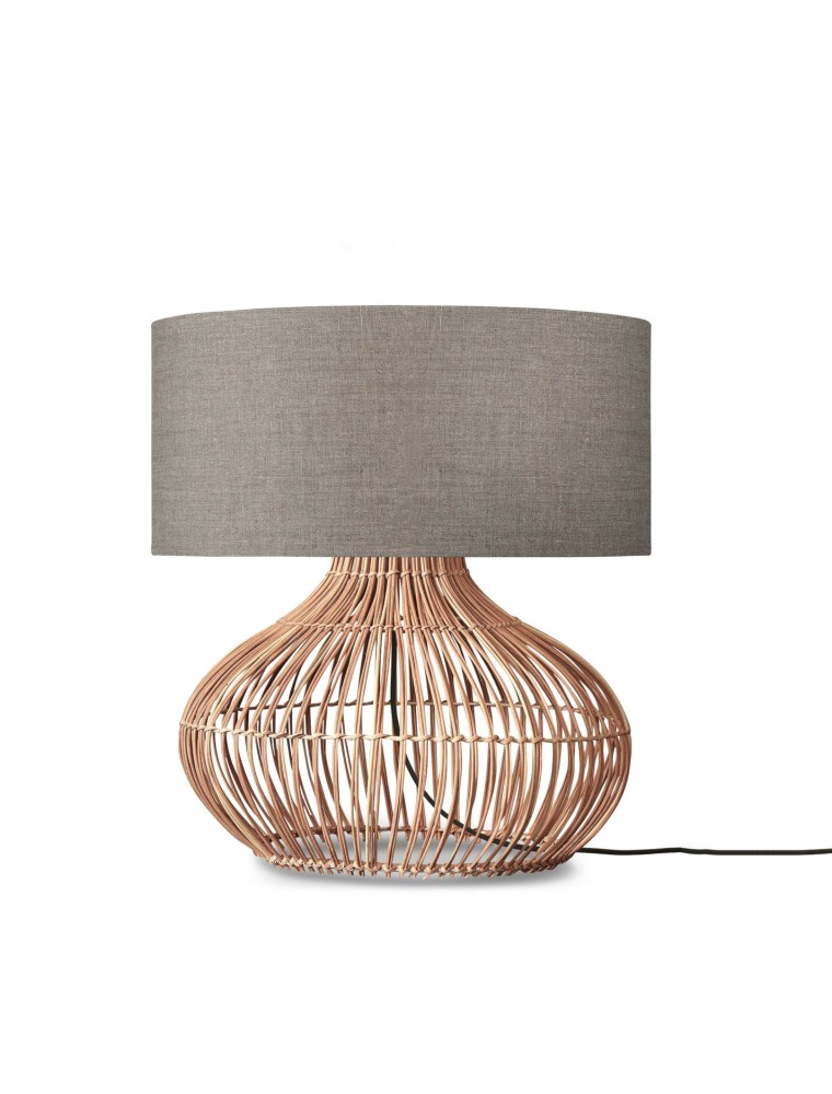 KALAHARI 4723, Lampada da Tavolo in Bamboo per Interni, Good&Mojo
