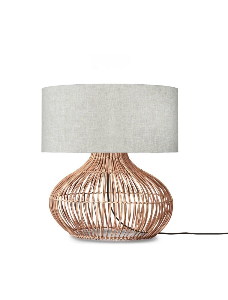 KALAHARI 4723, Lampada da Tavolo in Bamboo per Interni, Good&Mojo