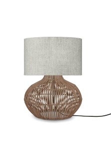 KALAHARI 3230, Lampada da Tavolo in Bamboo per Interni, Good&Mojo