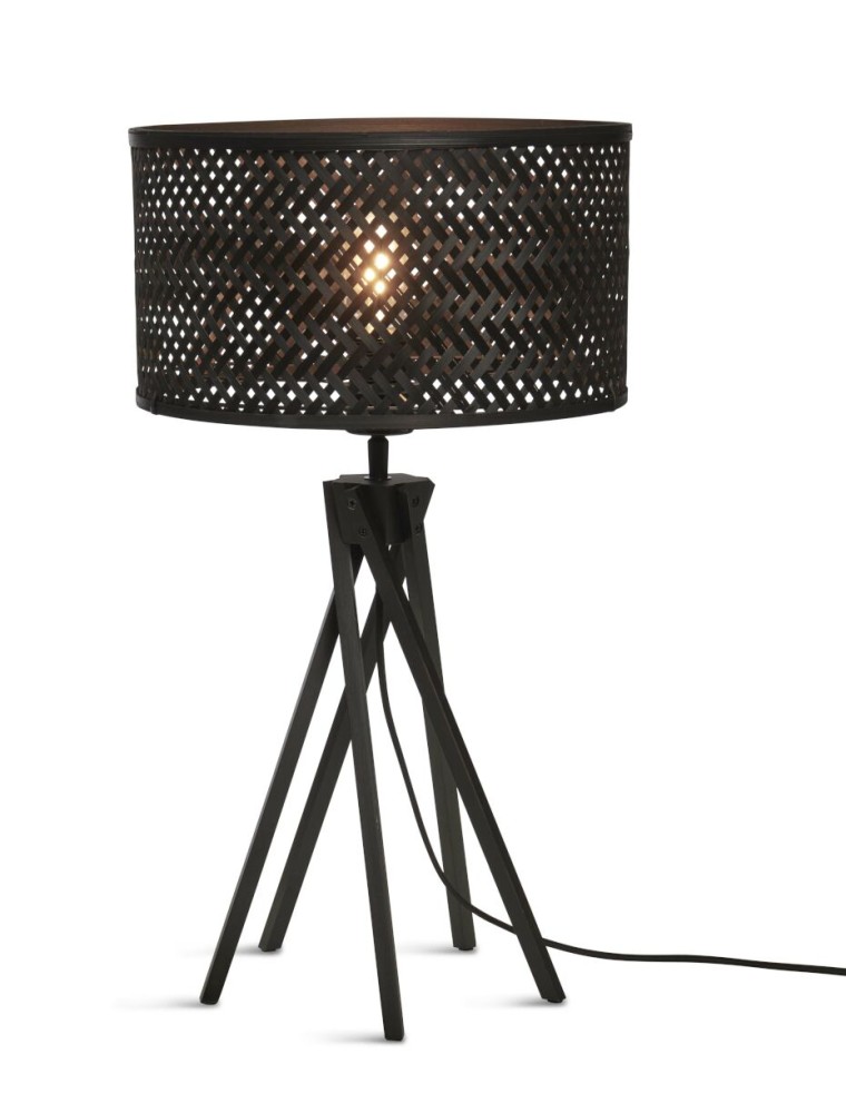 JAVA 3218, Lampe de table en bambou pour l'intérieur, Good&Mojo