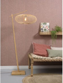 CANGO 6025, Lámpara de pie de bambú para interior, Good&Mojo