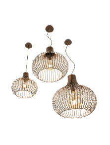 ONION SP1 D38, Sospensione, Ideal Lux